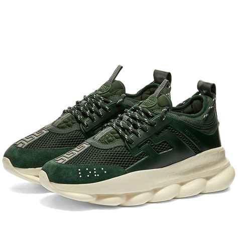 versace sneakers green|versace sneakers price.